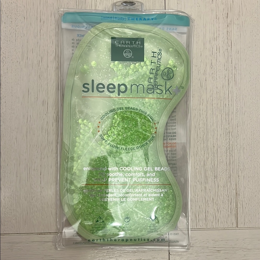 Earth Therapeutics Cooling Gel Beads Sleep Mask